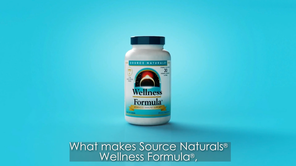 Video describing Source Naturals Wellness Formula